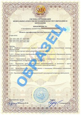 Приложение 1 Медвежьегорск Сертификат ГОСТ РВ 0015-002