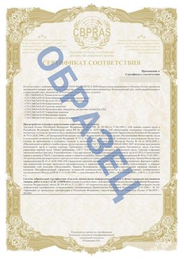Образец Приложение к СТО 01.064.00220722.2-2020 Медвежьегорск Сертификат СТО 01.064.00220722.2-2020 